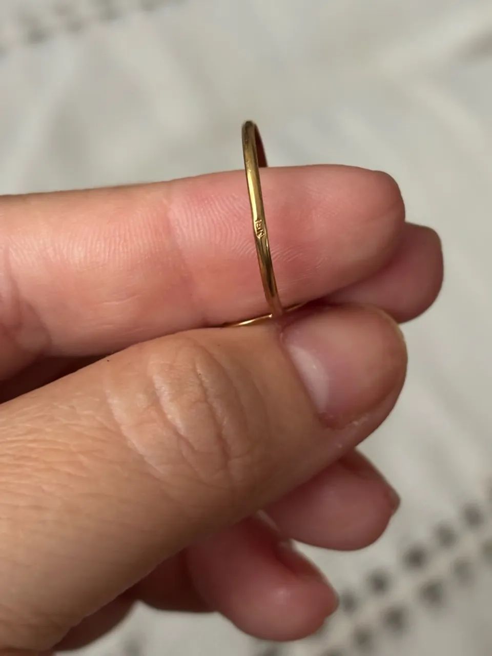 Vendo anel de ouro formato coração  - Foto 2