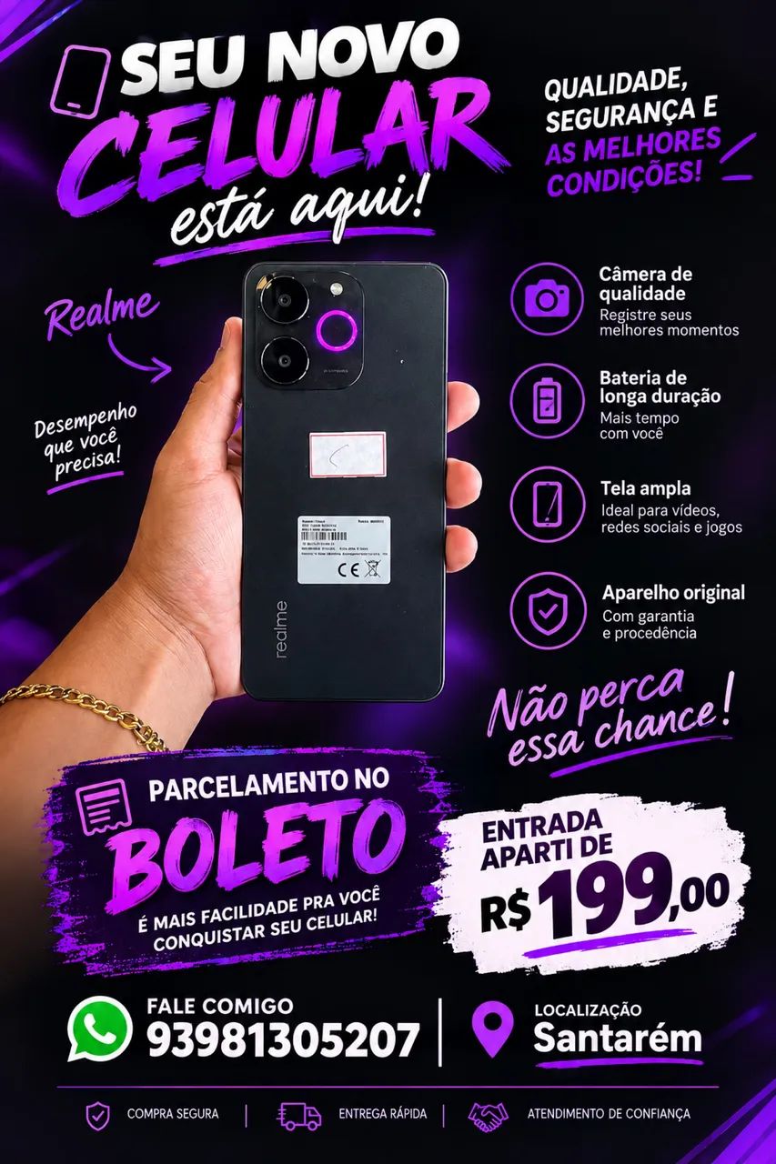 CELULARES COM ENTRADAS BAIXAS DE 199,00 BOLETO!!?