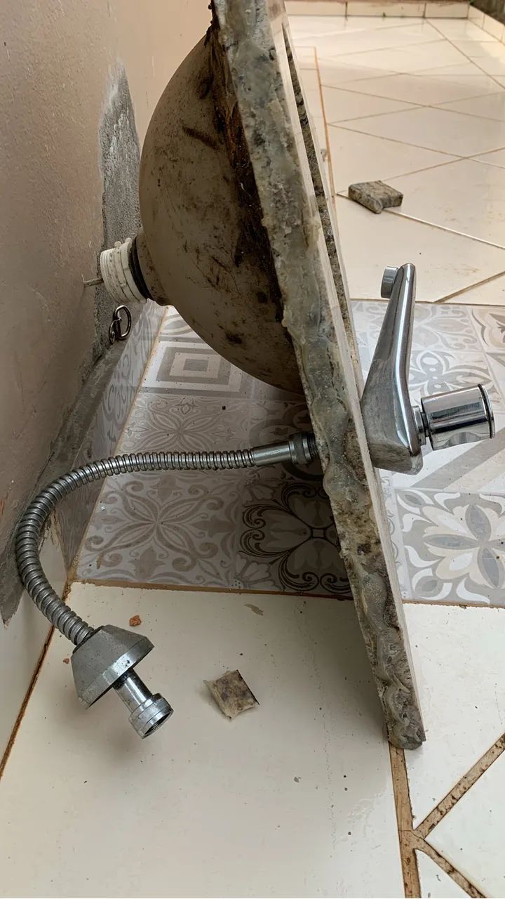 Dois Lavatórios Cerâmica com Granito  - Foto 2