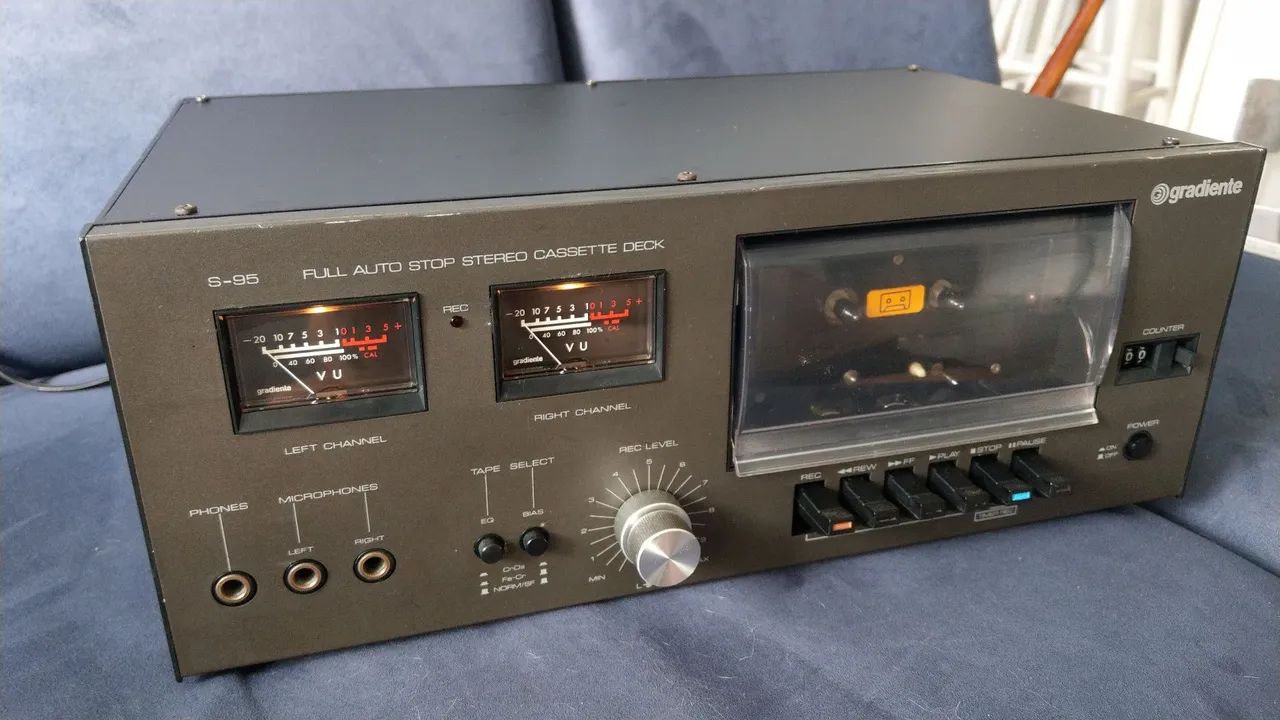 Tape deck S95 Gradiente - revisado, cabeça nova - Foto 2