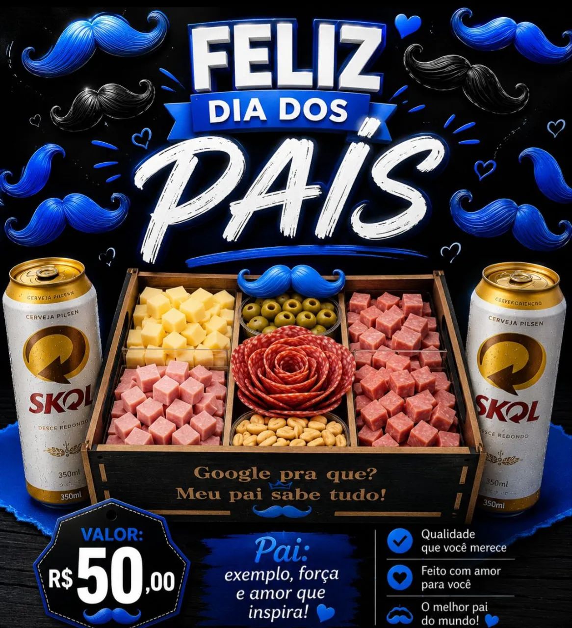 Kit dia dos pais 