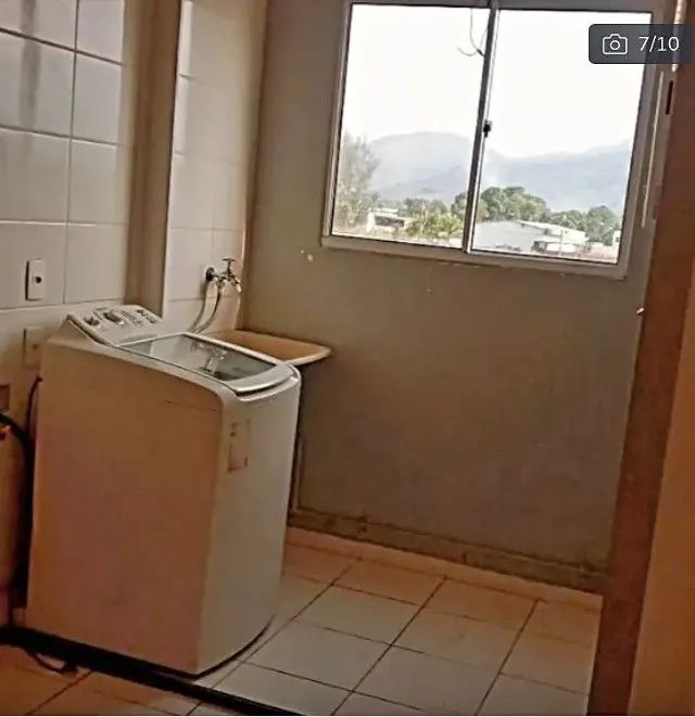 Apartamento com 2 quartos, sala, cozinha, banheiro e área de serviço. - Foto 2