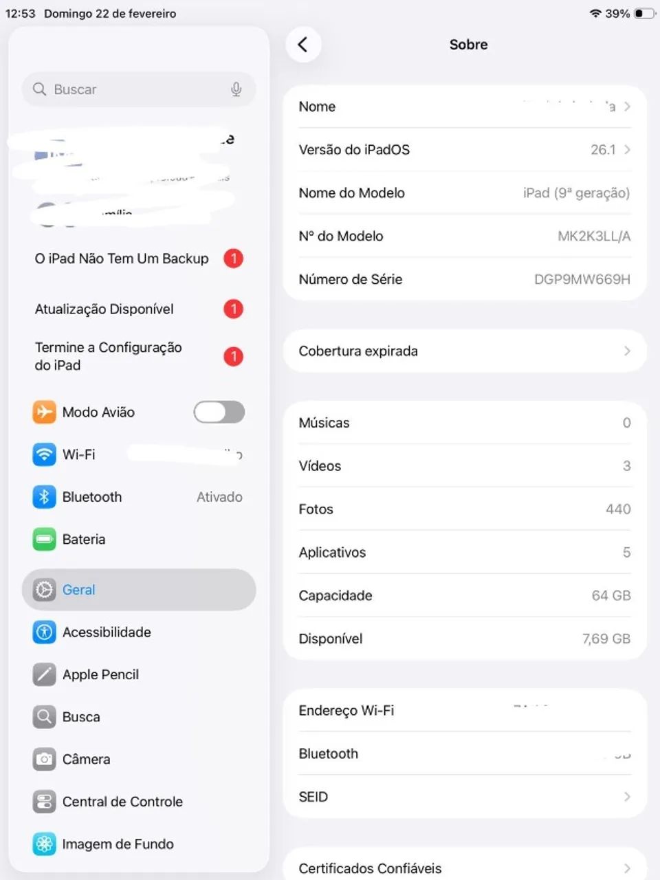 iPad 9ª geração, 64 GB - Perfeito estado - Foto 5