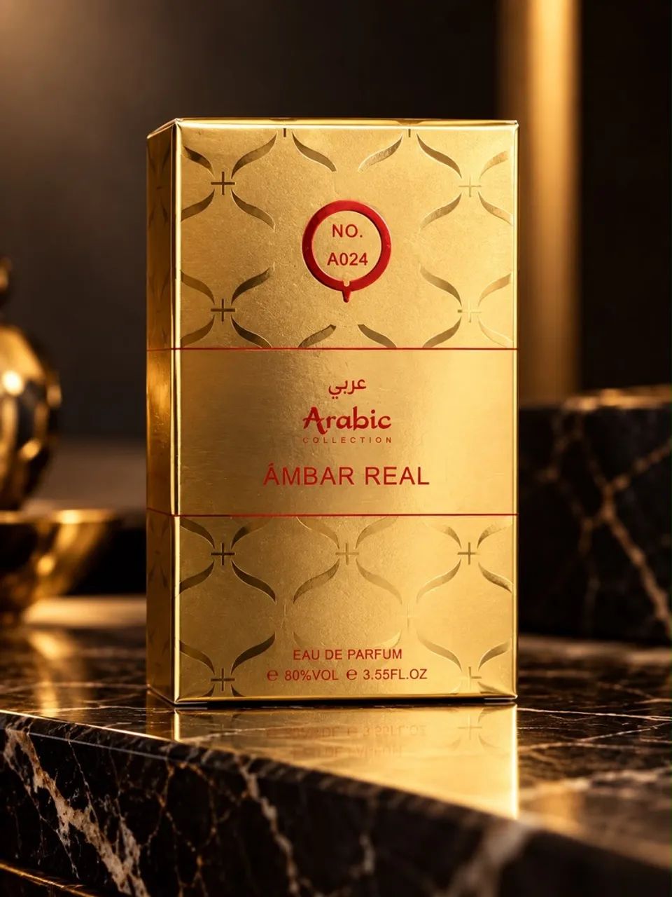Perfume árabe - ÂMBAR REAL