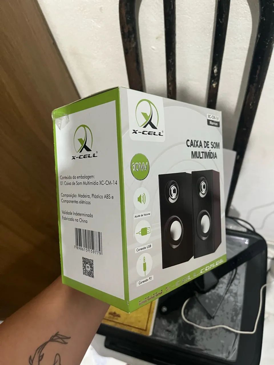 CAIXA DE SOM MULTIMÍDIA  - Foto 2