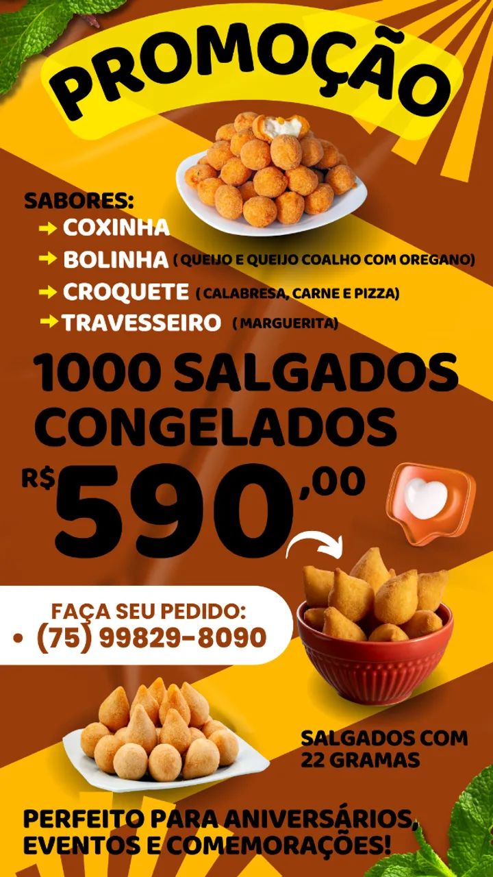 SALGADOS PARA FESTA - Foto 2