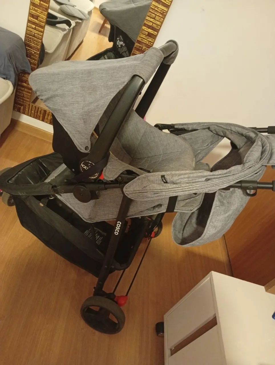 Carrinho com bebê conforto  - Foto 5