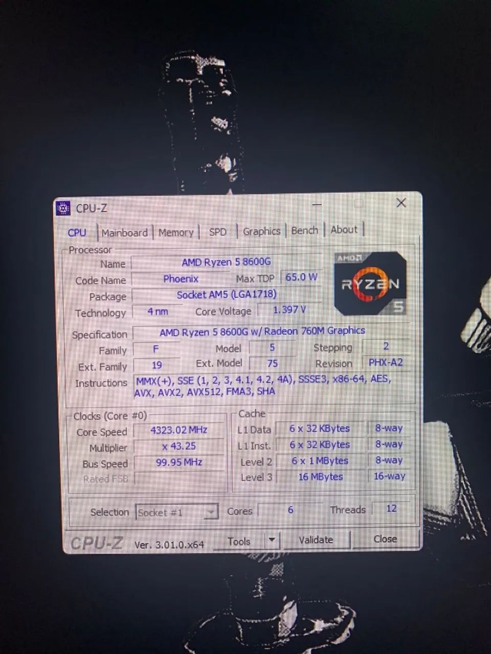 Processador Ryzen 5 8600g - Foto 3