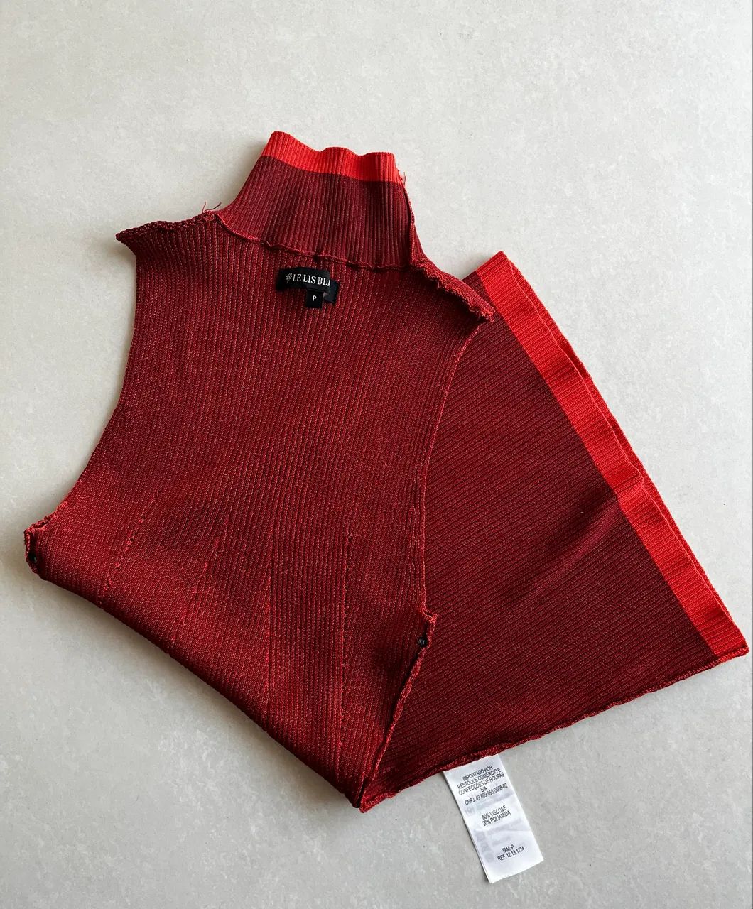 Blusa Le Lis Blanc gola alta - TAM. P