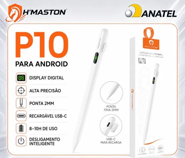 Caneta Touch Stylus Universal Hmaston - Foto 2