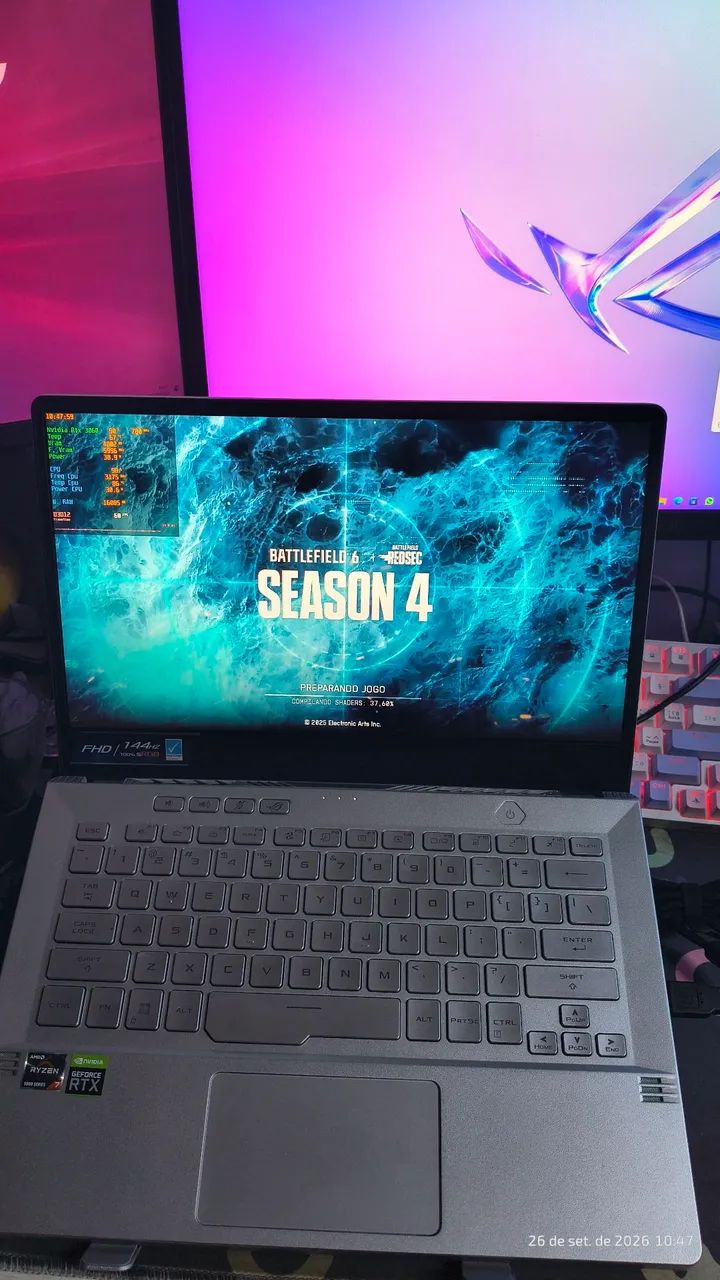 Notebook gamer Asus Rog Zephyrus G14 