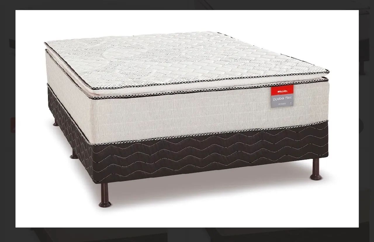 Cama box Reconflex Casal com Pillow