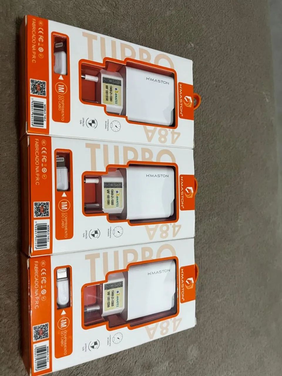 Carregador de iPhone 