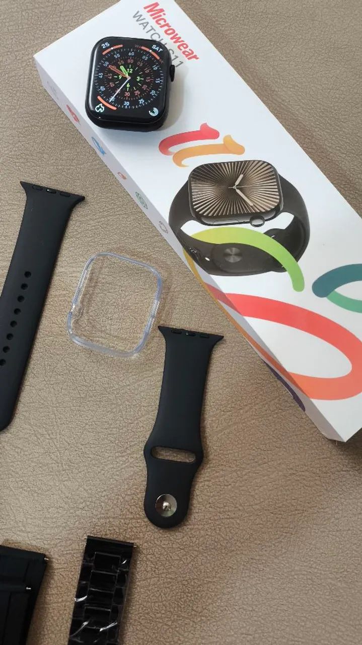 Smartwatch Amoled NFC Bluetooth Responde Watts S11 GT10  - Foto 4