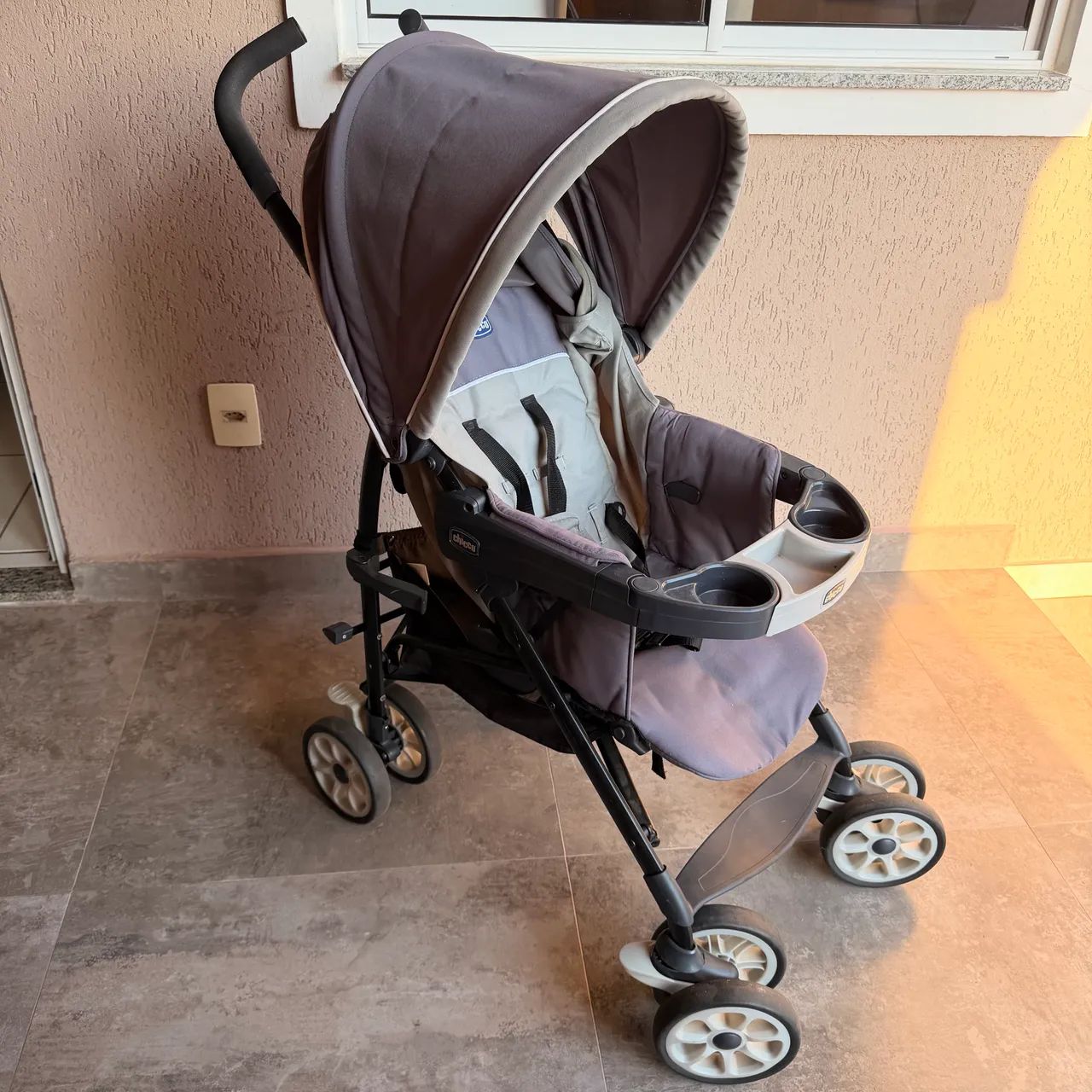Bebê Conforto + Carrinho para Bebê Chicco. - Foto 5