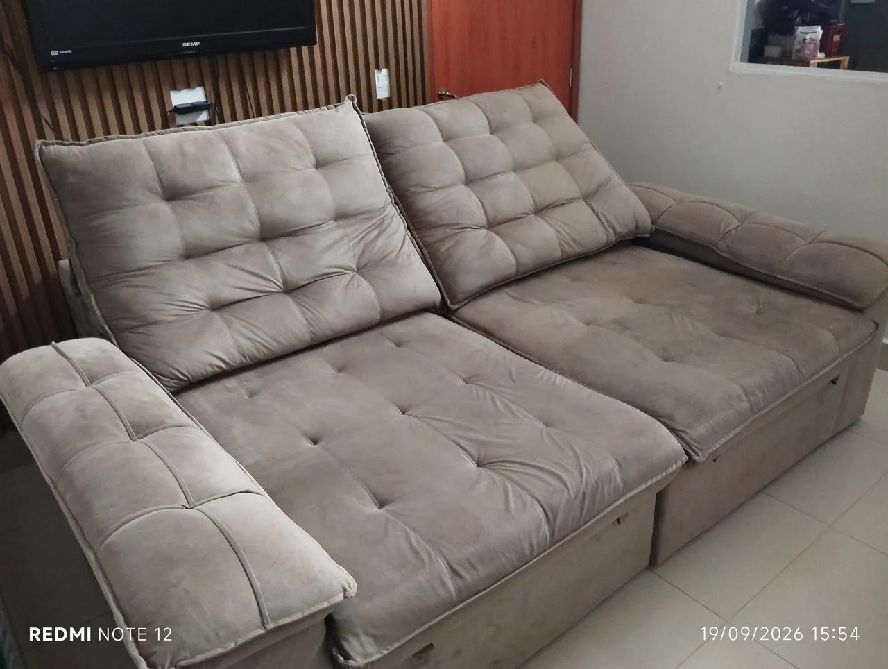 SOFA RETRATIL 2,5 METROS - Foto 2