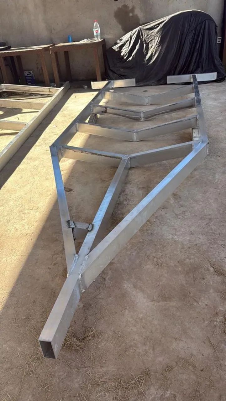 Carretinha para jet skin e embarcação - alumínio naval  - Foto 2