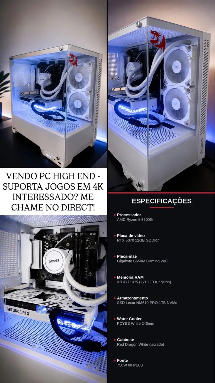 PC GAMER HIGH-END AM5 RTX