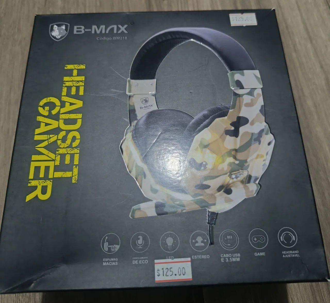 Fone bluetooth gamer 