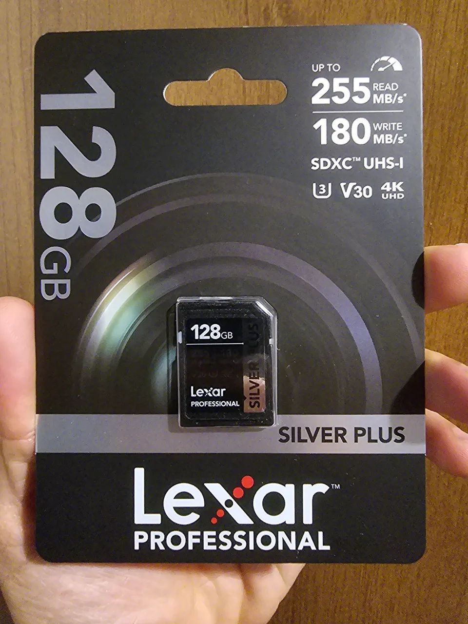 Lexar 128Gb Silver Plus - Original - Lacrado