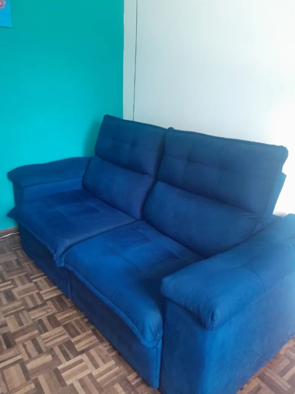 Sofá retrátil e reclinável em perfeito estado