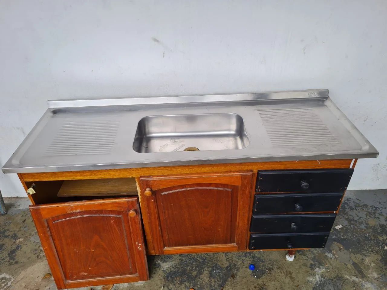 Gabinete completo com Cuba "aço inox" - Foto 2