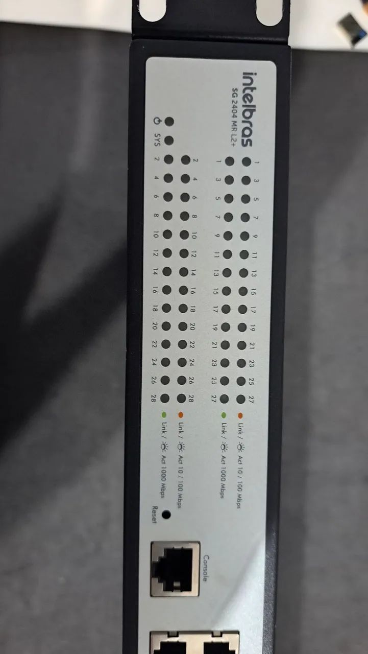 Switch intelbras SG 2404 MR L2+ - Foto 5
