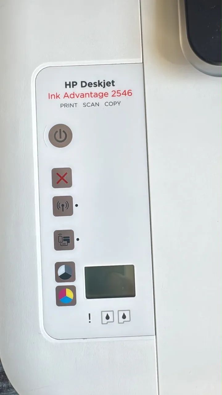 Impressora HP multifuncional Deskjet
