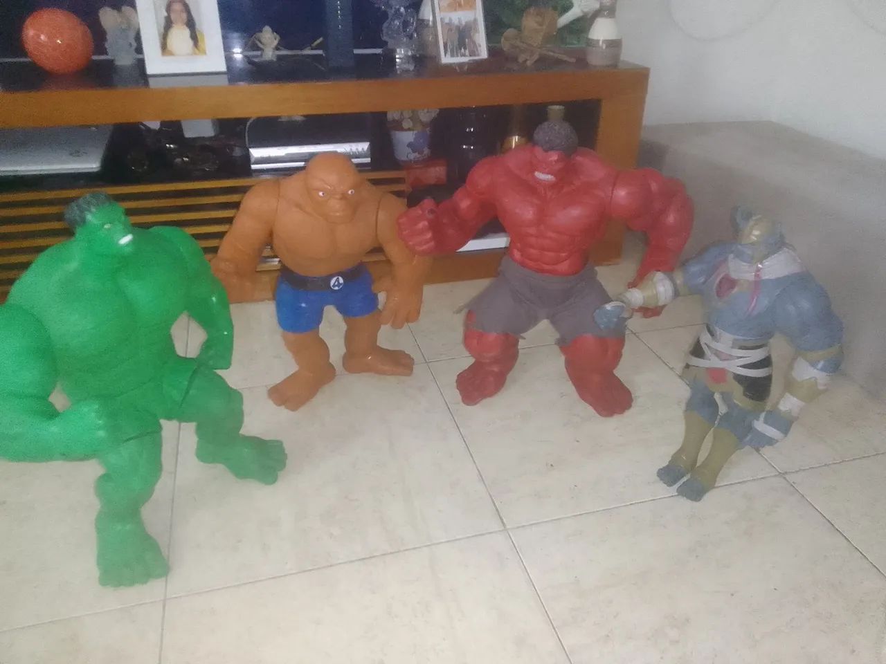 Bonecos da marvel 