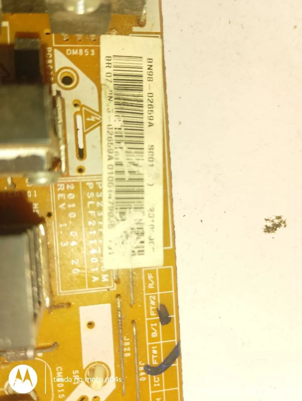 Placa fonte TV Samsung LN32C450E1MXZD - Foto 2