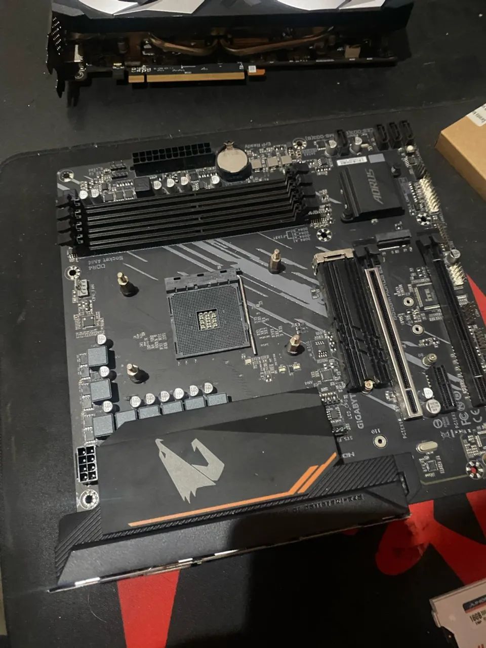 Placa mãe B550 aorus elite 
