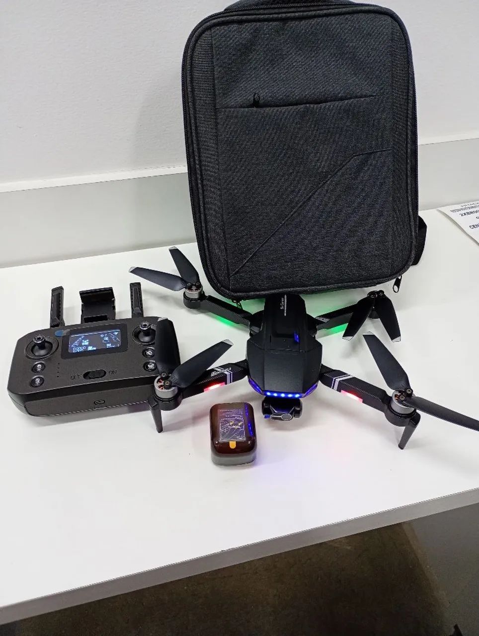 drone s7s com gimbal de 3 eixos GPS