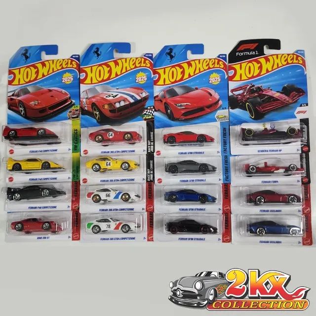 LOTE 16 FERRARIS HOT WHEELS 2025 / 2026 - Foto 2