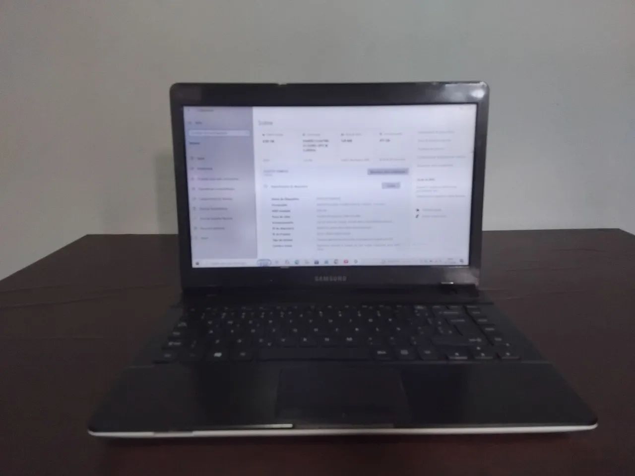 Notebook samsung i5 de 5°geração 