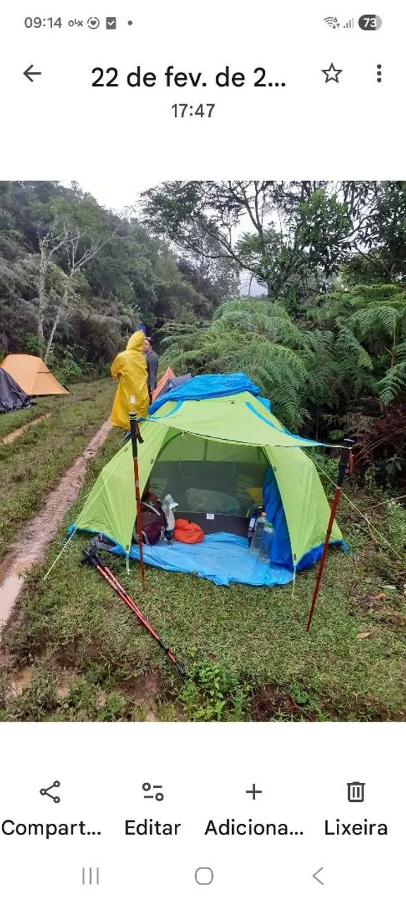 Barraca trekking camping leve