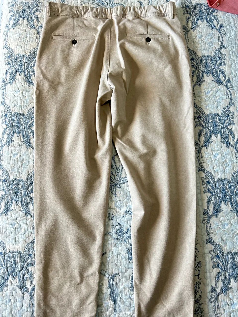 Calça Alfaiataria Zara 42 Caqui Marrom - Foto 4