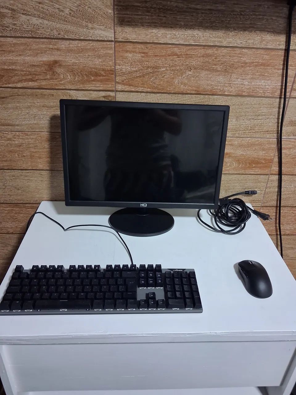 Monitor, teclado e mouse - Foto 3