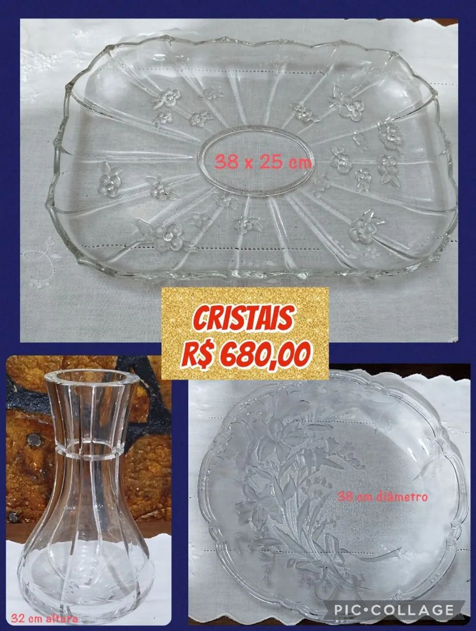 Peças em Cristal