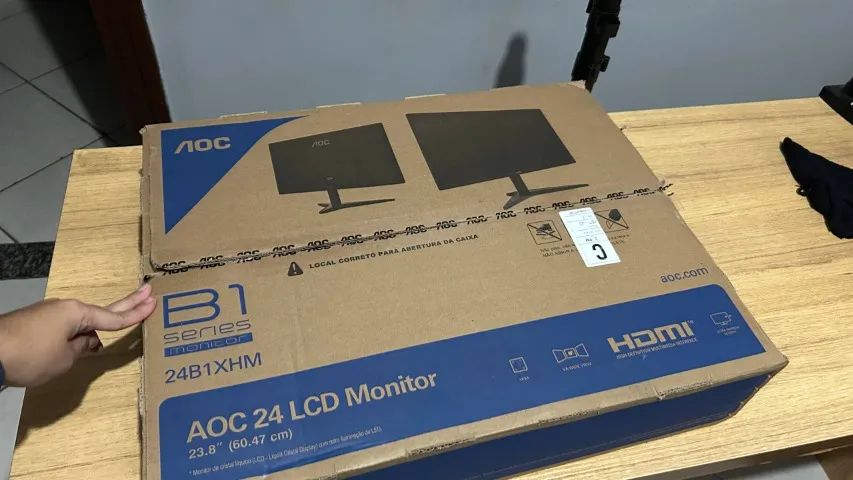 Monitor AOC 24B1XHM 23,8" Full HD VA 75Hz Adaptive Sync - Foto 4