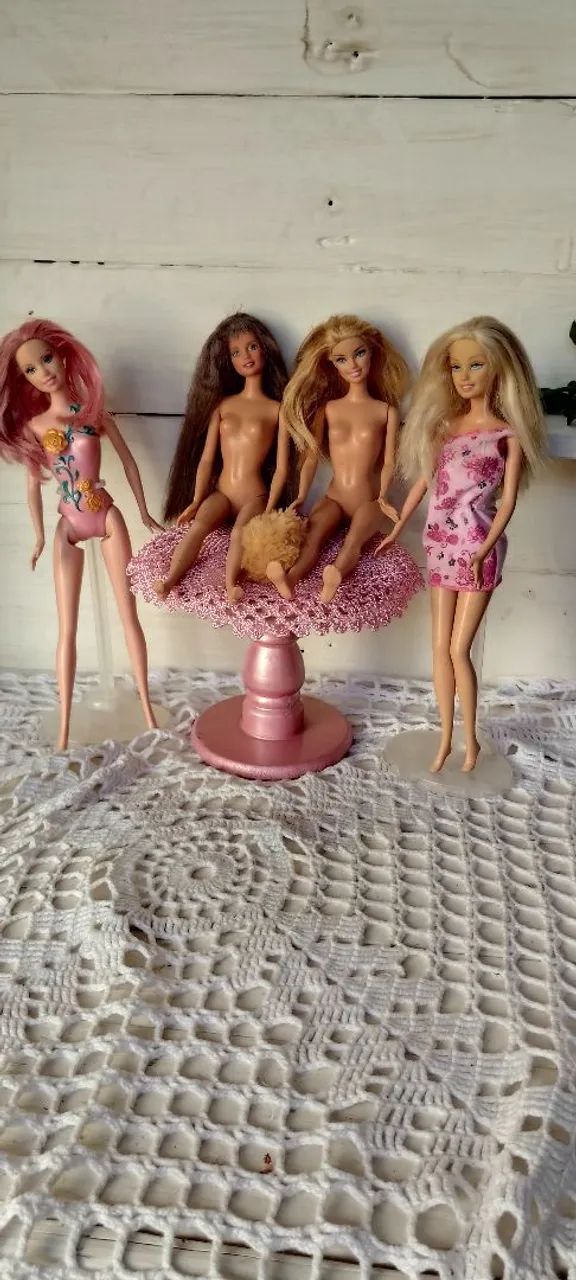 Lote com 4 Barbies lindas - Foto 2