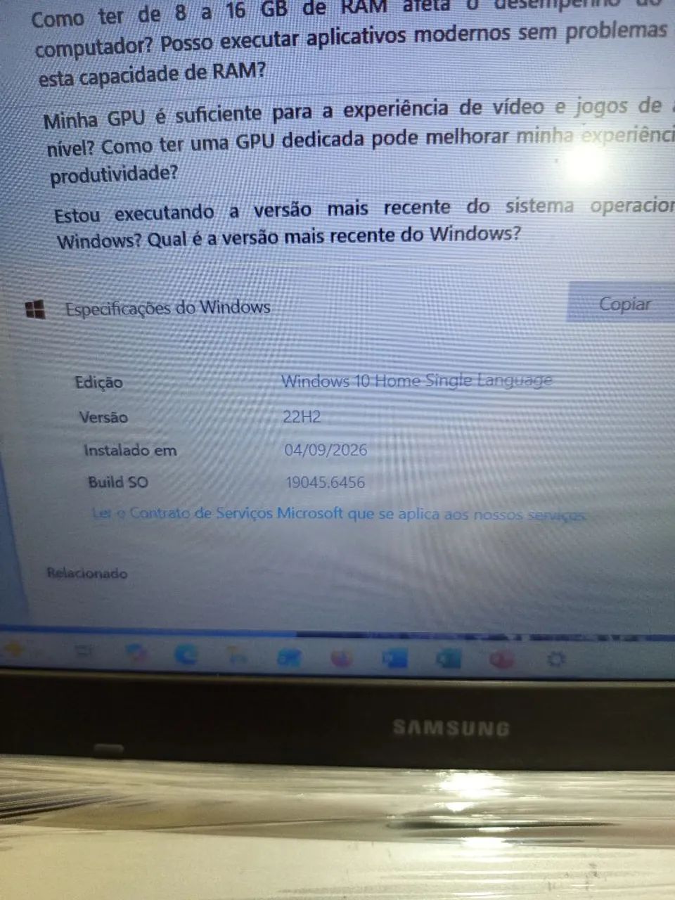 Notebook Samsung  - Foto 3