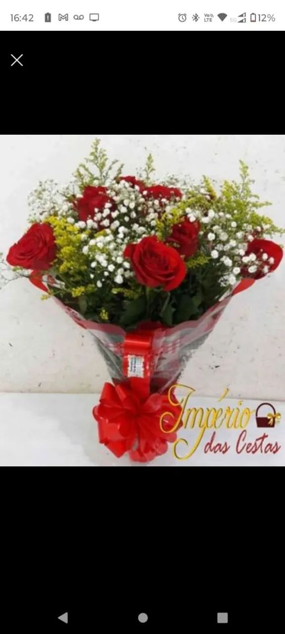 Buquê de flores e kits presente  - Foto 3