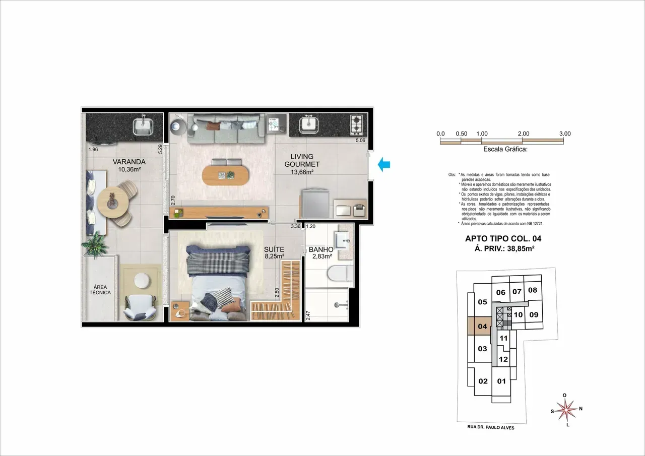 PLANTA 38m²