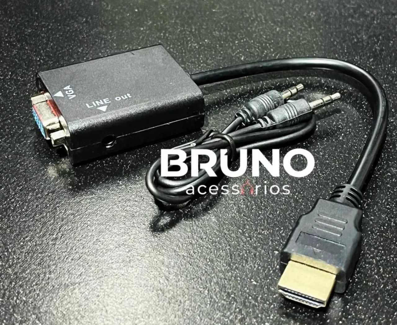 Comversor HDMI para VGA