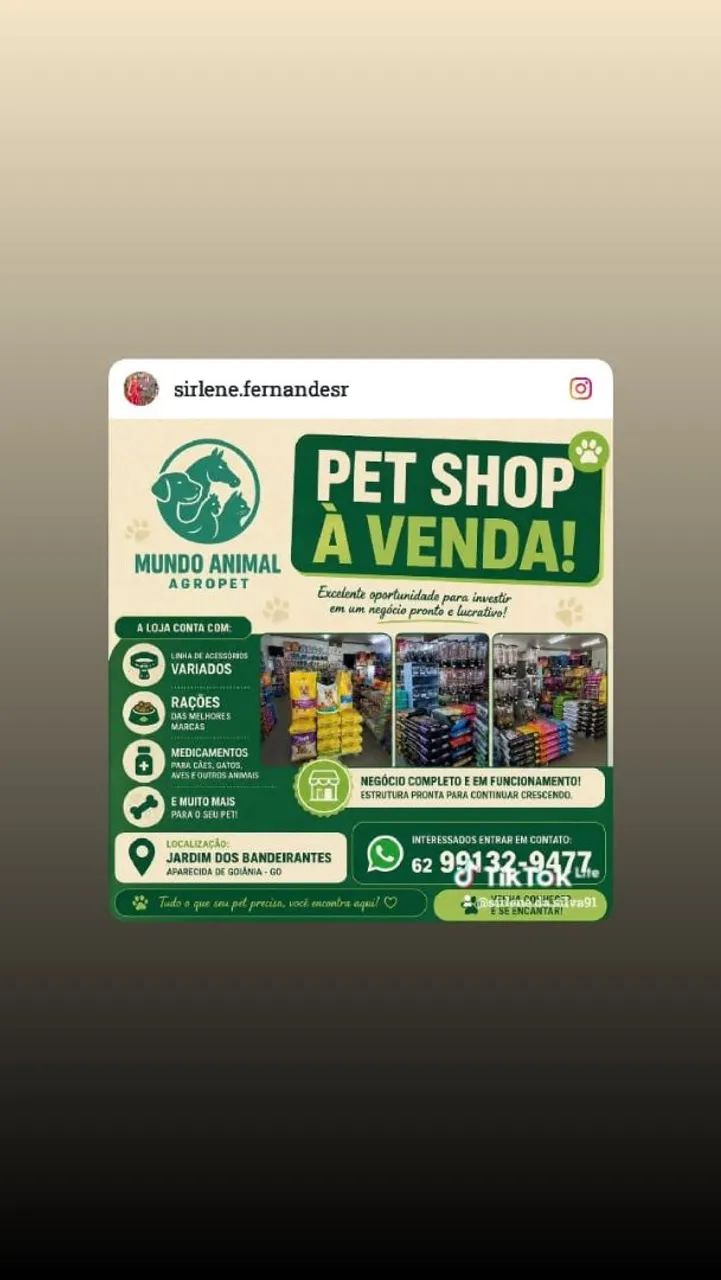 Passo ponto de casa agropecuária completa 