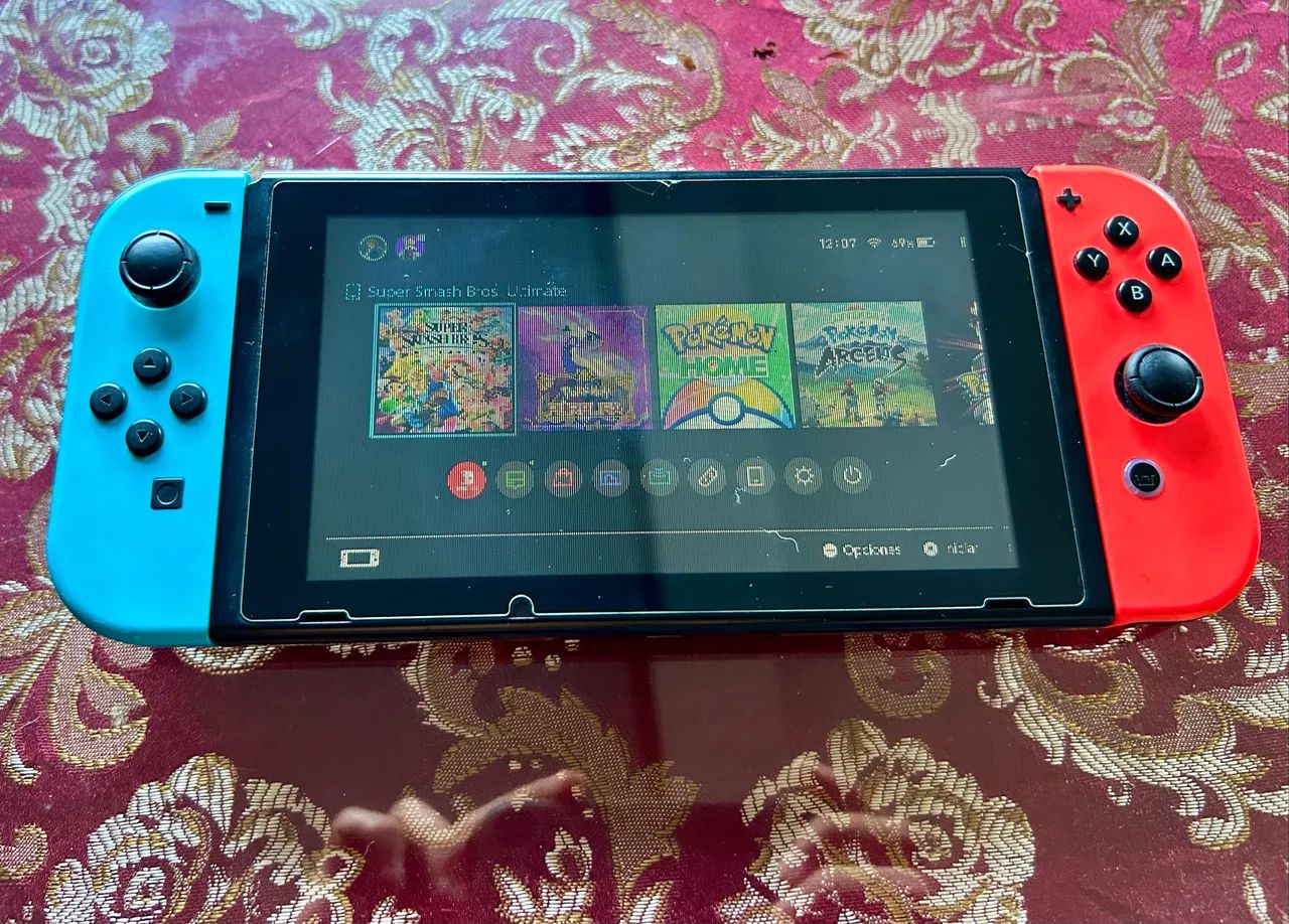 Nintendo switch usada