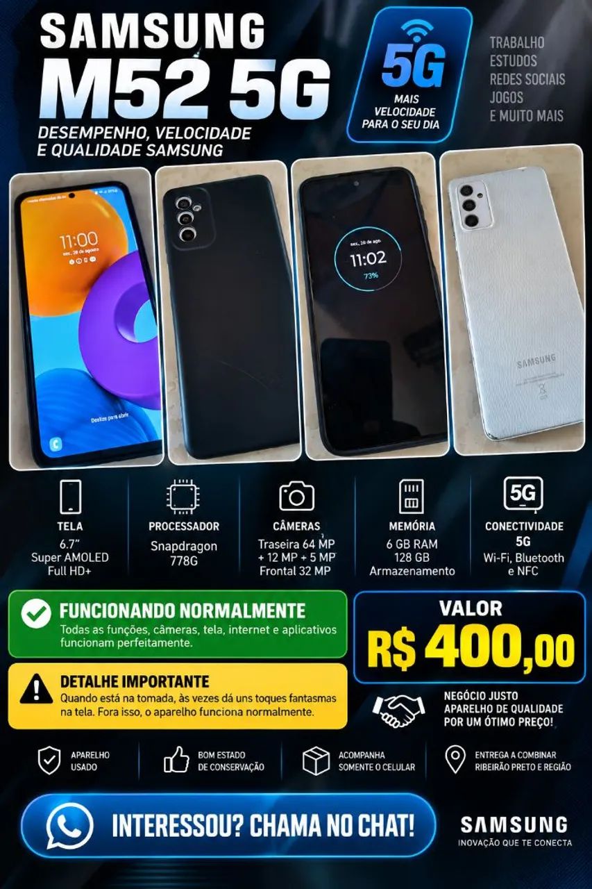 Samsung M52 5G 