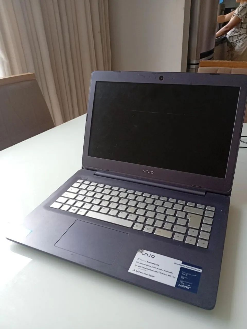 VAIO Notebook Com Defeito - Não Funciona a Placa de Vídeo - Foto 3