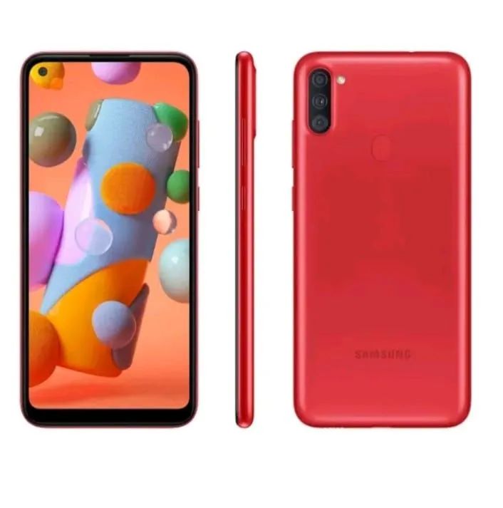Smartphone Samsung Galaxy A11 vermelho  - Foto 5
