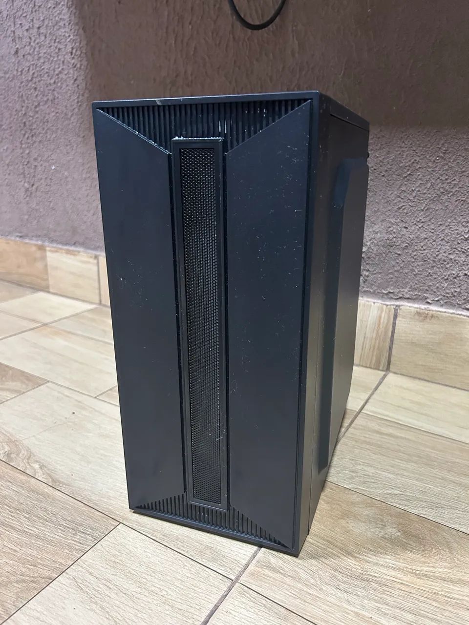 Gabinete Mini-Tower, RGB, Preto com Fan - Foto 2